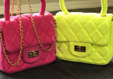 mini neon purse